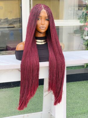 Bone Straight Braided Wig