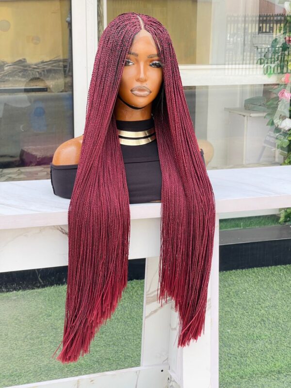 Bone Straight Braided Wig